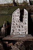Luang Prabang, Laos - The Pak Ou Caves, the lower cave called Tham Ting. The caves, a Buddhist pilgrimage site, are a repository of old Buddha statues.